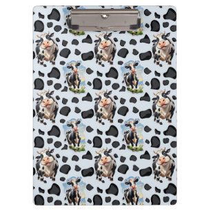 Pranchetas Design de padrão animal de vaca