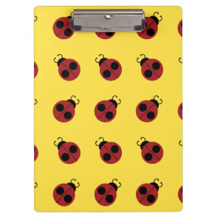 Pranchetas Design de padrão Ladybug