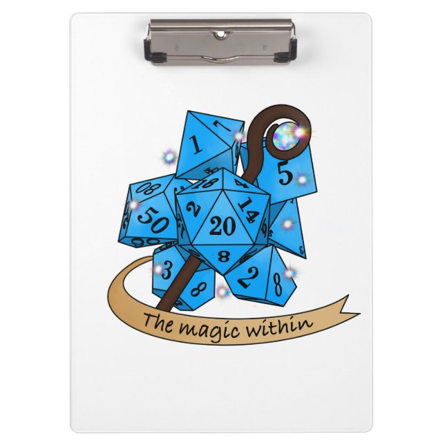 Pranchetas Design do Sorcerer Dice (Frente)