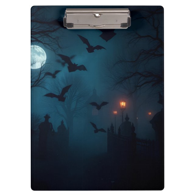 Pranchetas Design Gótico de Halloween de Fantasia Sombria Cin (Frente)