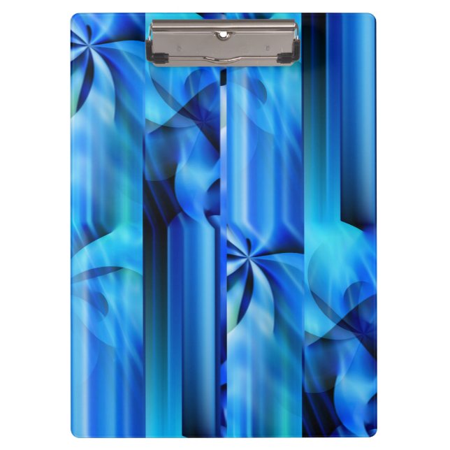 Pranchetas Design Gráfico Sem Costura - azul preto I (Frente)