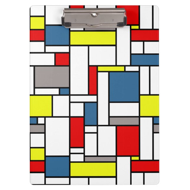 Pranchetas Design mondrian (Frente)