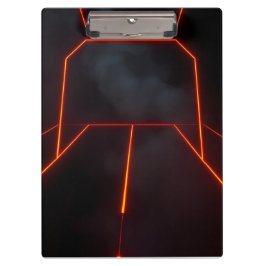 Pranchetas Design Premium Halloween Neon Moderno Escuro