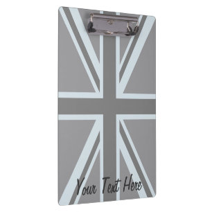 Pranchetas Design preto da bandeira de Union Jack
