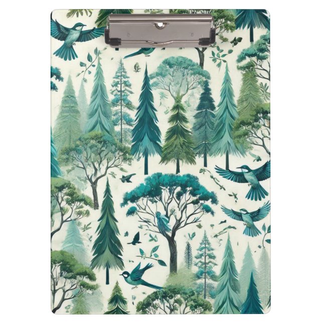 Pranchetas Design sem costura inspirada na natureza (Frente)