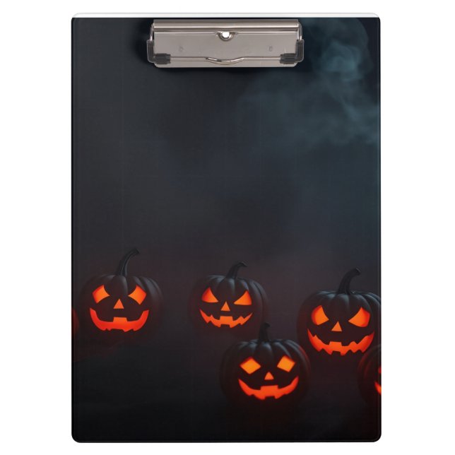 Pranchetas Design Sombrio Gótico de Luxo para Halloween (Frente)