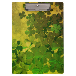 Pranchetas Dia de Patrick e Boa Sorte, Trevo de Quatro Folh