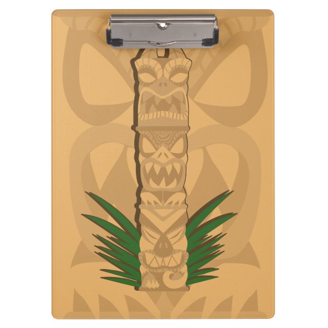 Pranchetas Dinossaur Tiki Totem (Frente)