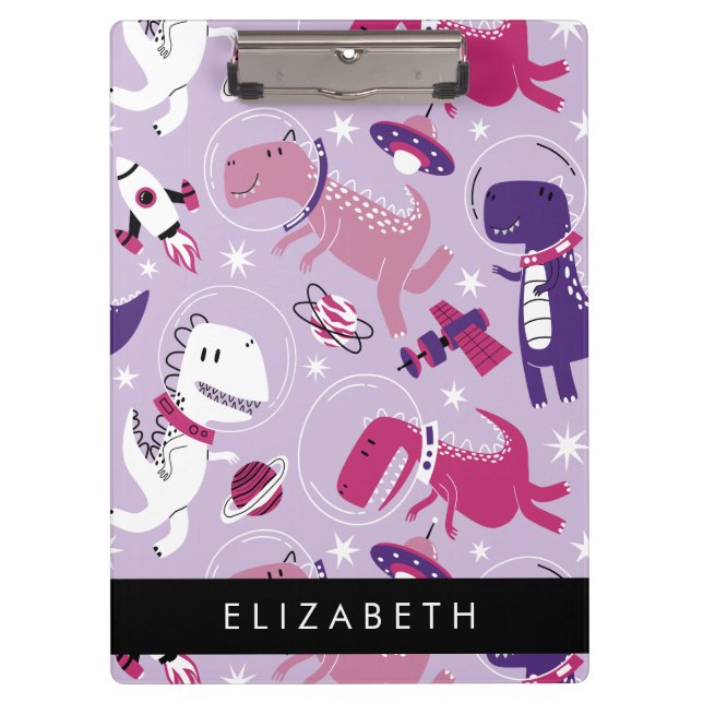 Pranchetas Dinossauros Espaciais, Dinossauros Bonitos, Estrel (Frente)