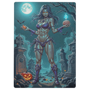 Pranchetas Doce de Halloween ou Namorada Zumbi com Miolos