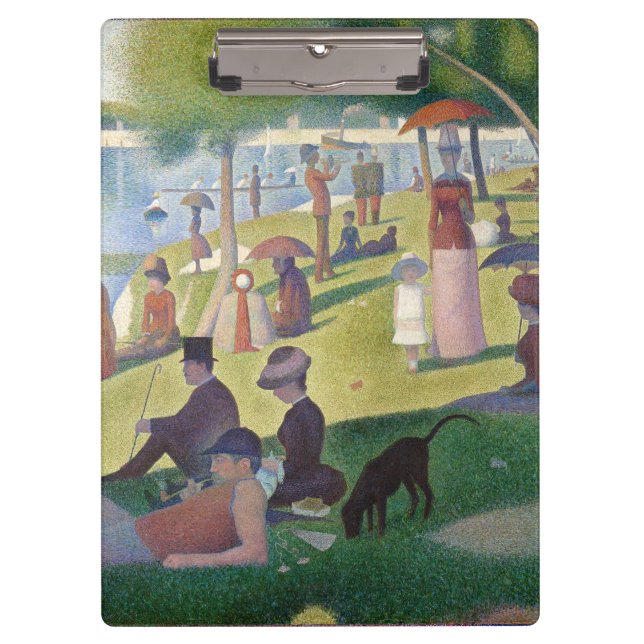 Pranchetas Domingo na pintura de La Grande Jatte Seurat (Frente)
