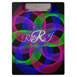 Pranchetas Double Loop Mesh Geometric Clipboard