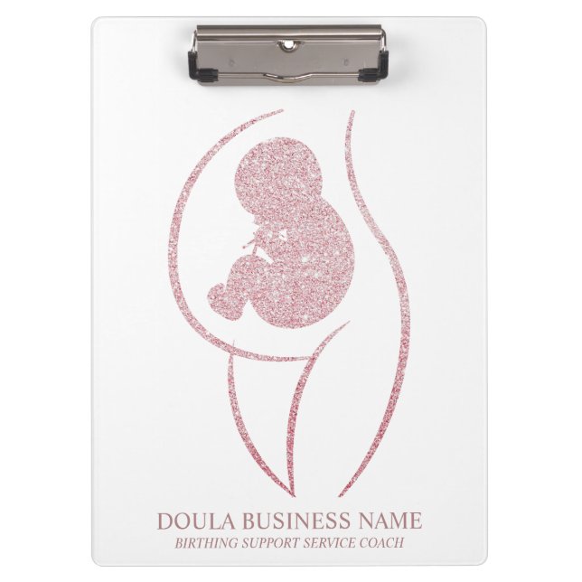 Pranchetas Doula & Treinadora de Parto Personalizado (Frente)