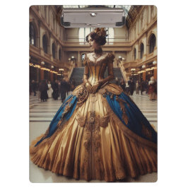 Pranchetas Dourada Princesa Steampunk Victorian Industrial