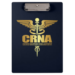 Pranchetas Dourado Caduceus (CRNA)