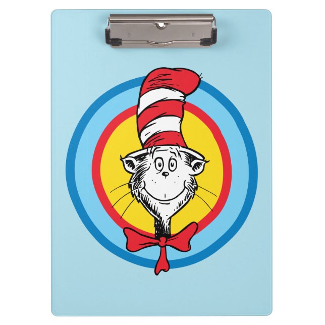 Pranchetas Dr. Seuss | Gato no Chapéu Gráfico da Cabeça (Frente)
