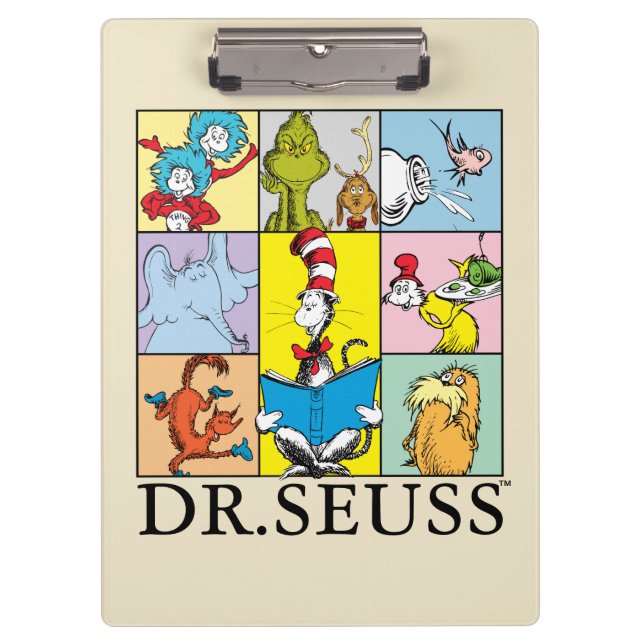 Pranchetas Dr. Seuss | Histórias em Gráficos (Frente)