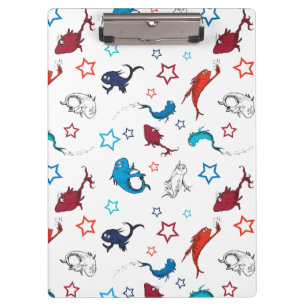 Pranchetas Dr. Seuss Um Peixe Dois Peixes Padrão de Estrela