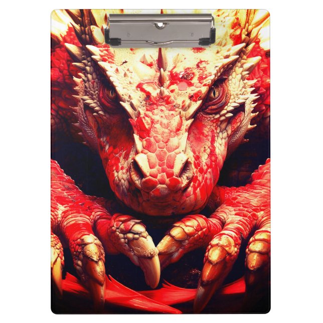 Pranchetas Dragão Vermelho (Frente)