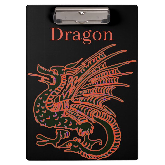 Pranchetas Dragon Clipboard (Frente)