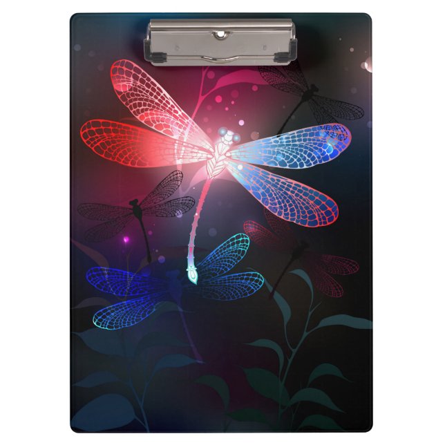 Pranchetas Dragonfly vermelha (Frente)