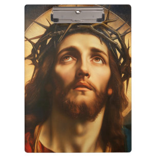 Pranchetas Ecce Homo Jesus Cristo com Coroa de Espinhos