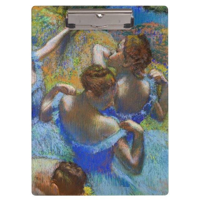 Pranchetas Edgar Degas - Dançarinas Azuis (Frente)