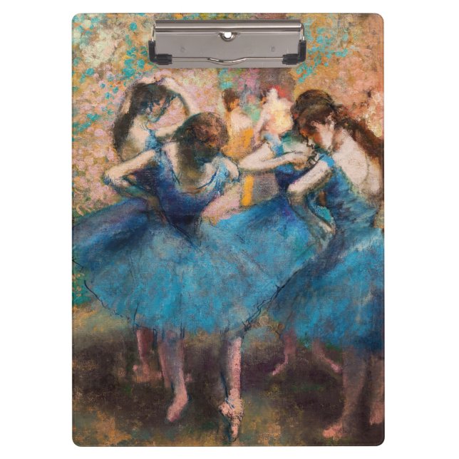 Pranchetas Edgar Degas - Dançarinas em azul (Frente)