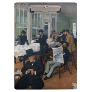 Pranchetas Edgar Degas - Escritório de Algodão em Nova Orlean