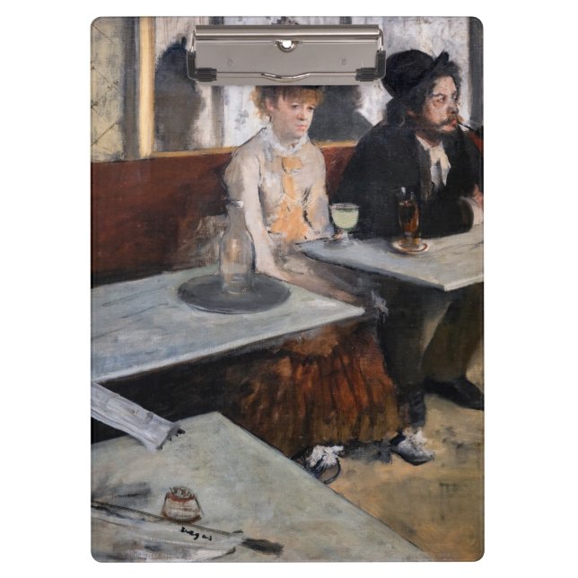Pranchetas Edgar Degas - Num Café / A Absinthe (Frente)