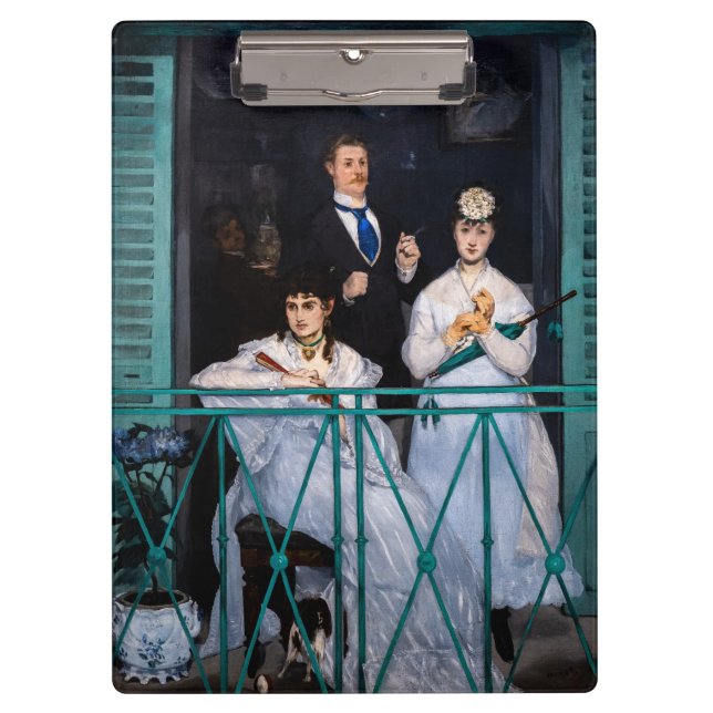 Pranchetas Edouard Manet - A Varanda / Le Balcon (Frente)