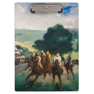 Pranchetas Edouard Manet - As Raças em Longchamp