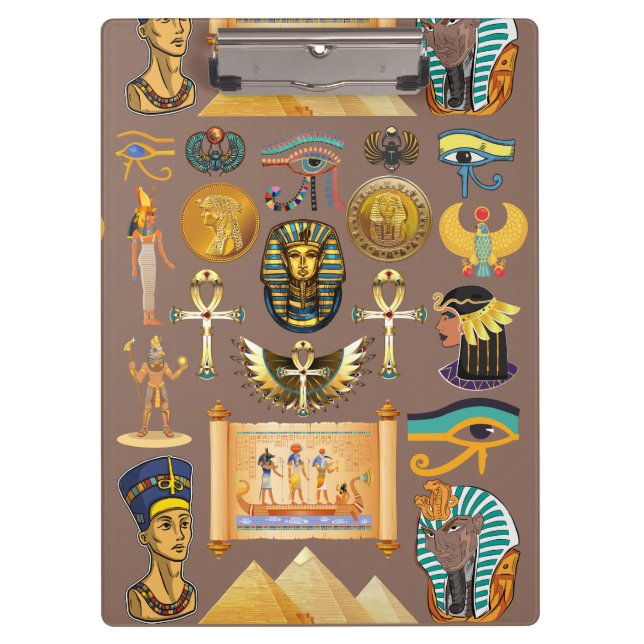 Pranchetas Egyptian Ancient Hieroglyphic Pattern Symbol (Frente)