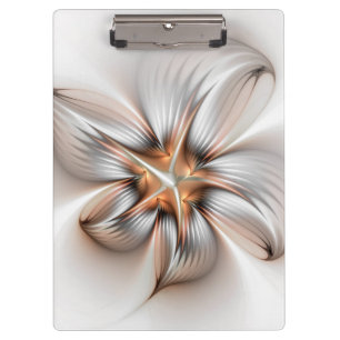 Pranchetas Elegância Floral Moderna Abstrato de Arte Fractal