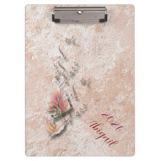 Pranchetas Elegant Nature Embossed clipboard