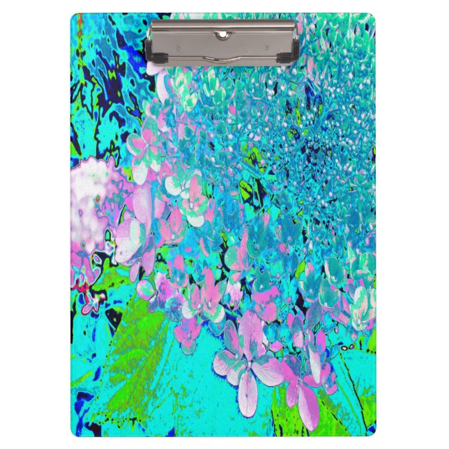 Pranchetas Elegante Cor-de-rosa e azul (Frente)