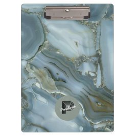 Pranchetas Elegante de mármore teal personalizado