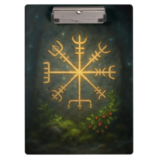 Pranchetas Elmo de Terror Aegishjalmur Símbolo Protetor Nórdi