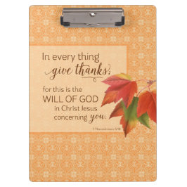 Pranchetas Em Cada Coisa Dá Obrigados - 1 Coisa. 5:18