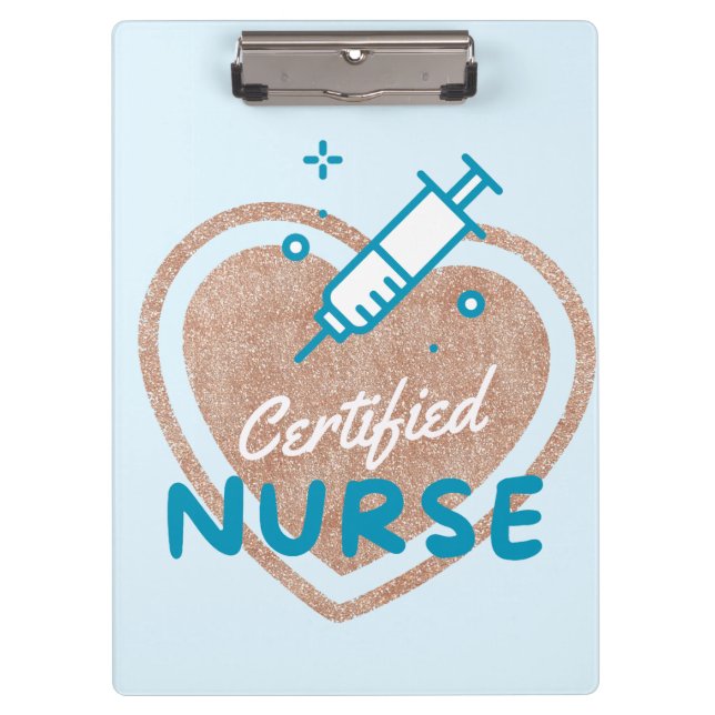 Pranchetas Enfermeira Certificada (Frente)
