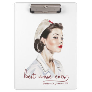 Pranchetas Enfermeiro Retro Vintage, Antigo Costume Escolar, 