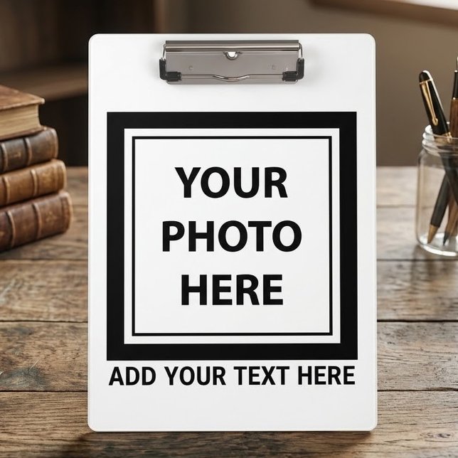 Pranchetas Enviar imagem foto & adicionar texto – Personaliza (Criador carregado)