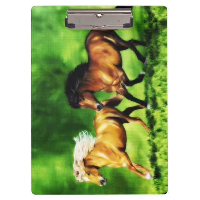Pranchetas Equipe dos Sonhos dos Cavalos Islandeses (Frente)