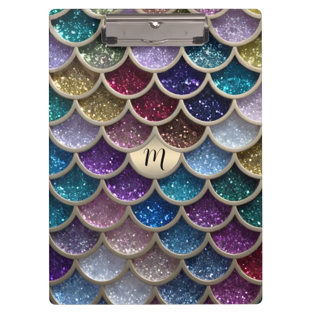 Pranchetas Escalas de Smermaid Glam Glitter (Frente)