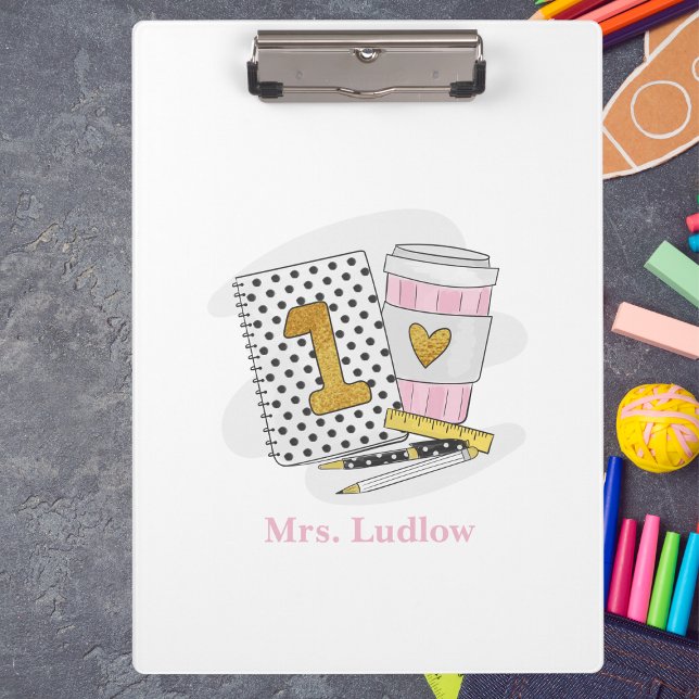 Pranchetas Escola Branca de Notebooks de Professores do Prime (Criador carregado)