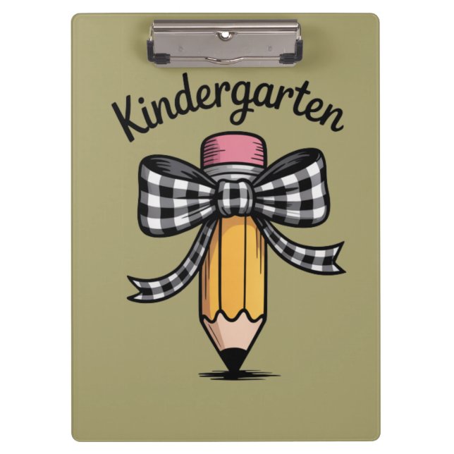 Pranchetas Escola de Professores do Arco de Lápis Coquette (Frente)