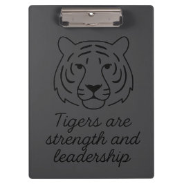 Pranchetas Espírito Tiger: Força e Liderança