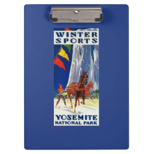 Pranchetas Esportes de inverno em Yosemite PosterYosemite, CA