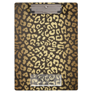 Pranchetas Estampa de Pele de Animal Leopardo Guepardo Modern