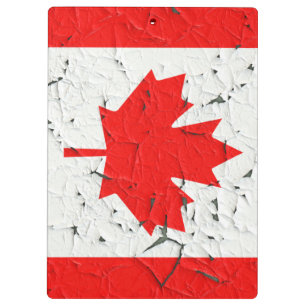 Pranchetas Estilo vermelho canadense da pintura da casca de